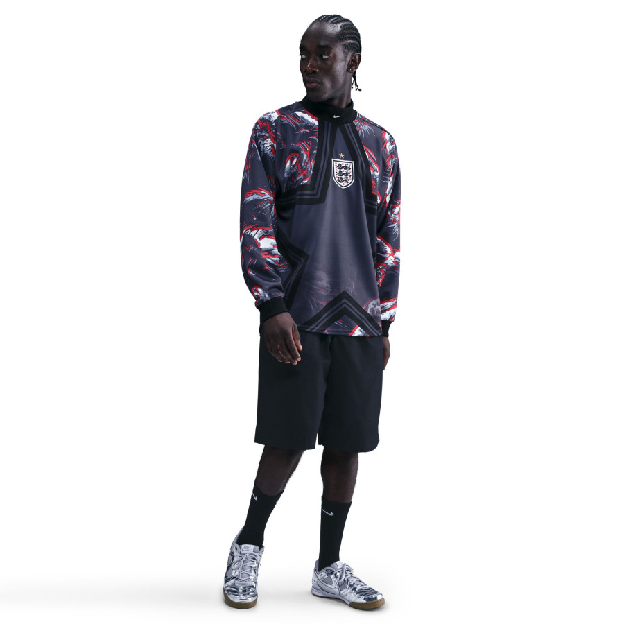 Maillot gardien Angleterre Hollywood Lifestyle bleu rouge