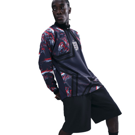 Maillot gardien Angleterre Hollywood Lifestyle bleu rouge
