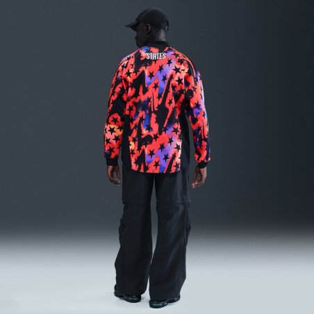 Maillot gardien USA Hollywood Lifestyle noir rouge 