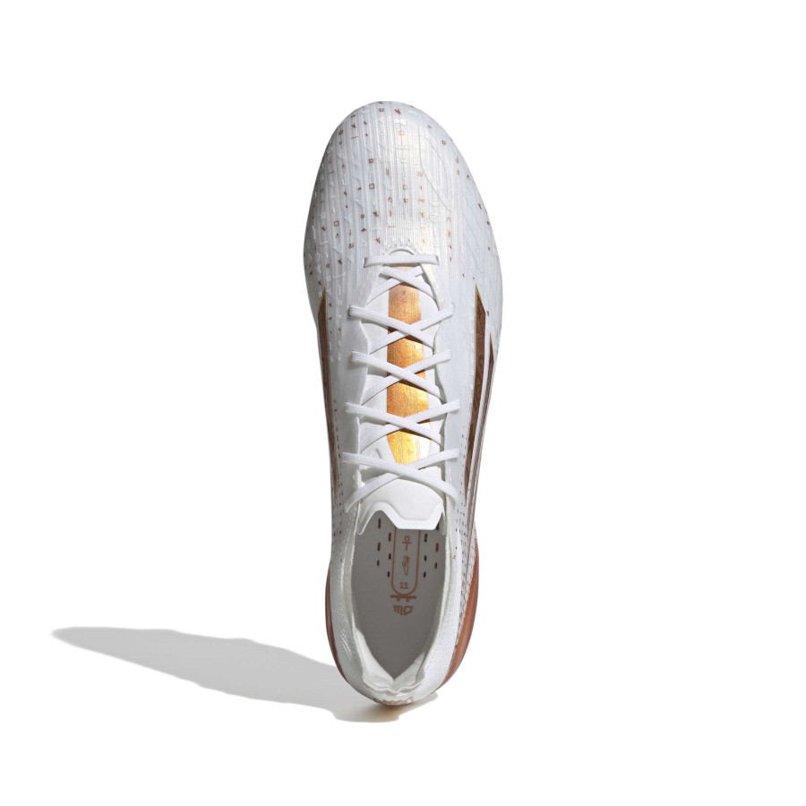 adidas F50 Salah Elite FG blanc or