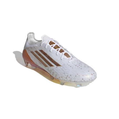 adidas F50 Salah Elite FG blanc or