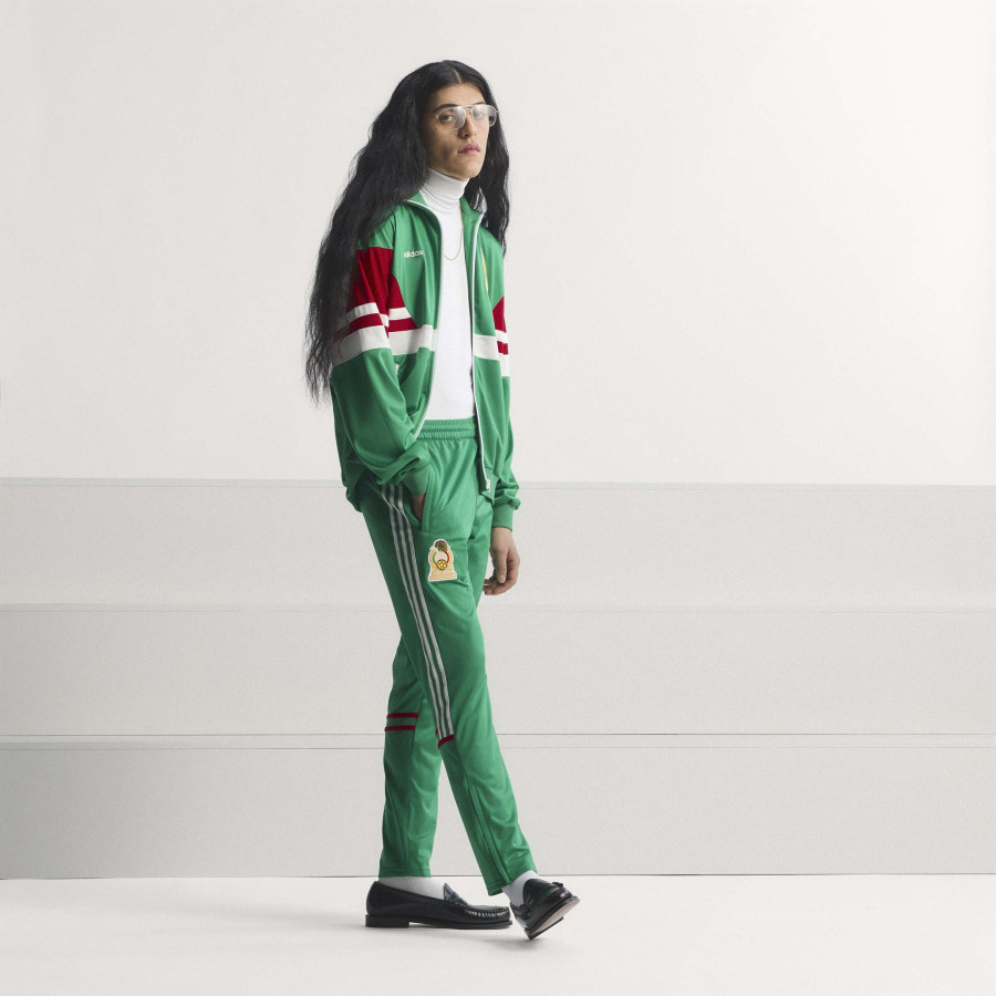 Pantalon survêtement Mexique Rétro 86 vert