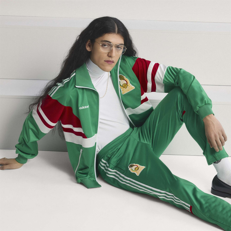 Pantalon survêtement Mexique Rétro 86 vert