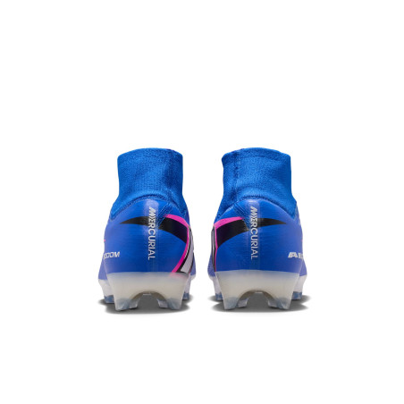 Nike Air Zoom Mercurial Superfly 10 Elite FG bleu rose
