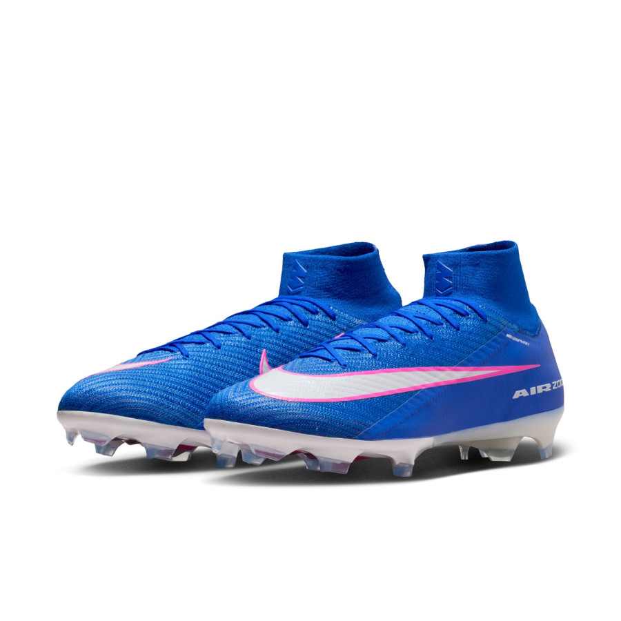 Nike Air Zoom Mercurial Superfly 10 Elite FG bleu rose