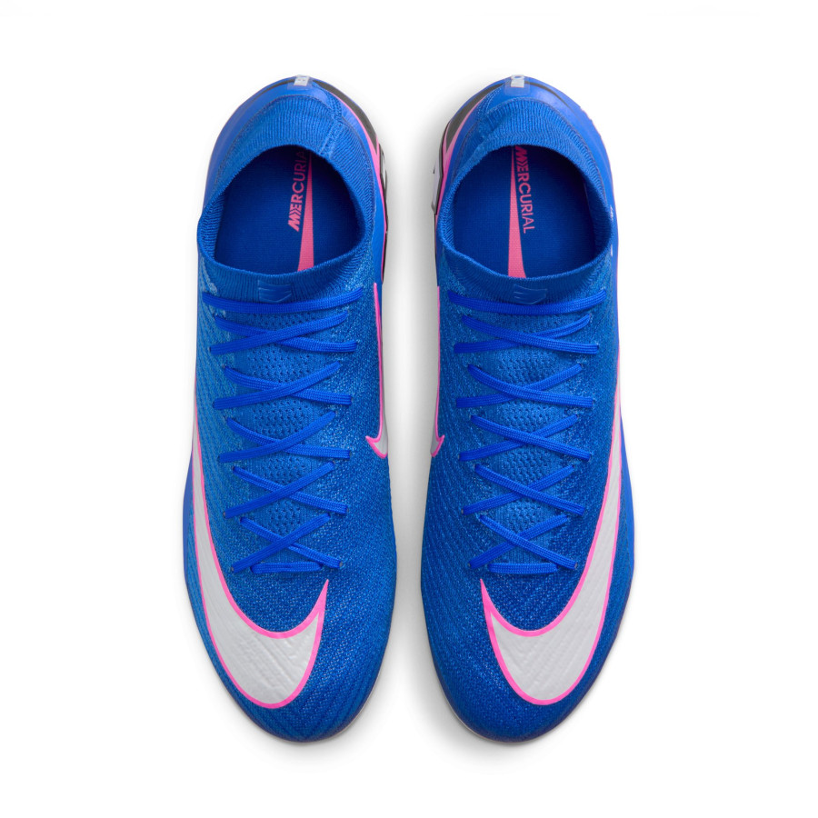 Nike Air Zoom Mercurial Superfly 10 Elite FG bleu rose
