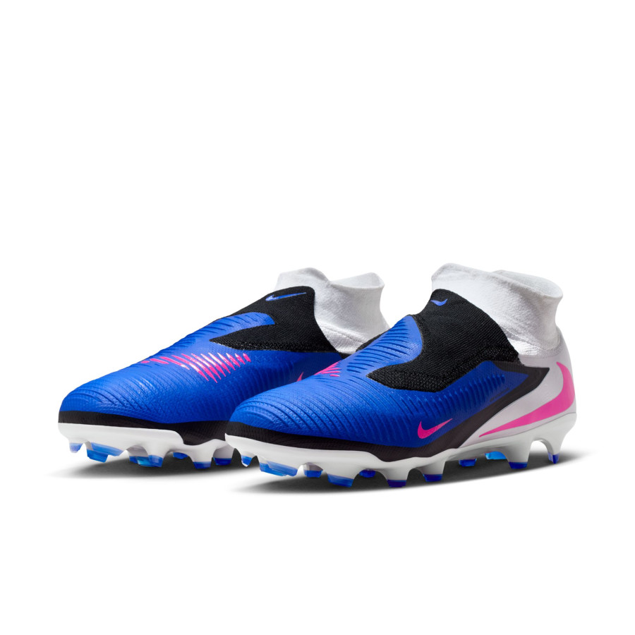 Nike Phantom 6 montante Pro FG bleu rose