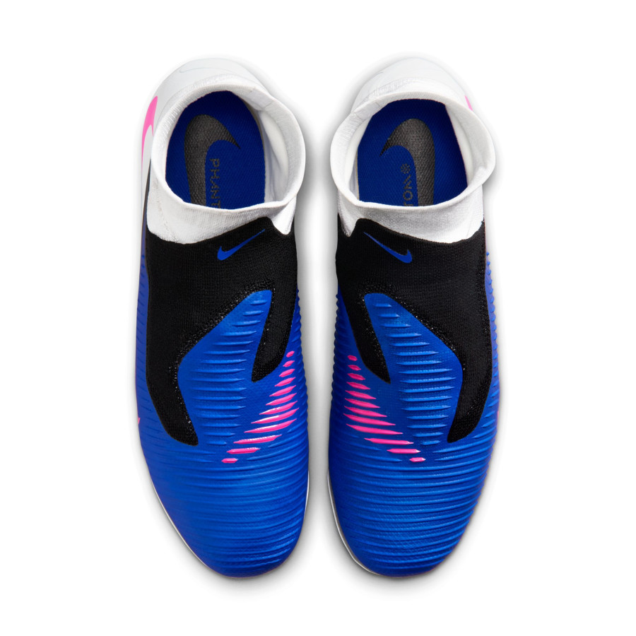 Nike Phantom 6 montante Pro FG bleu rose