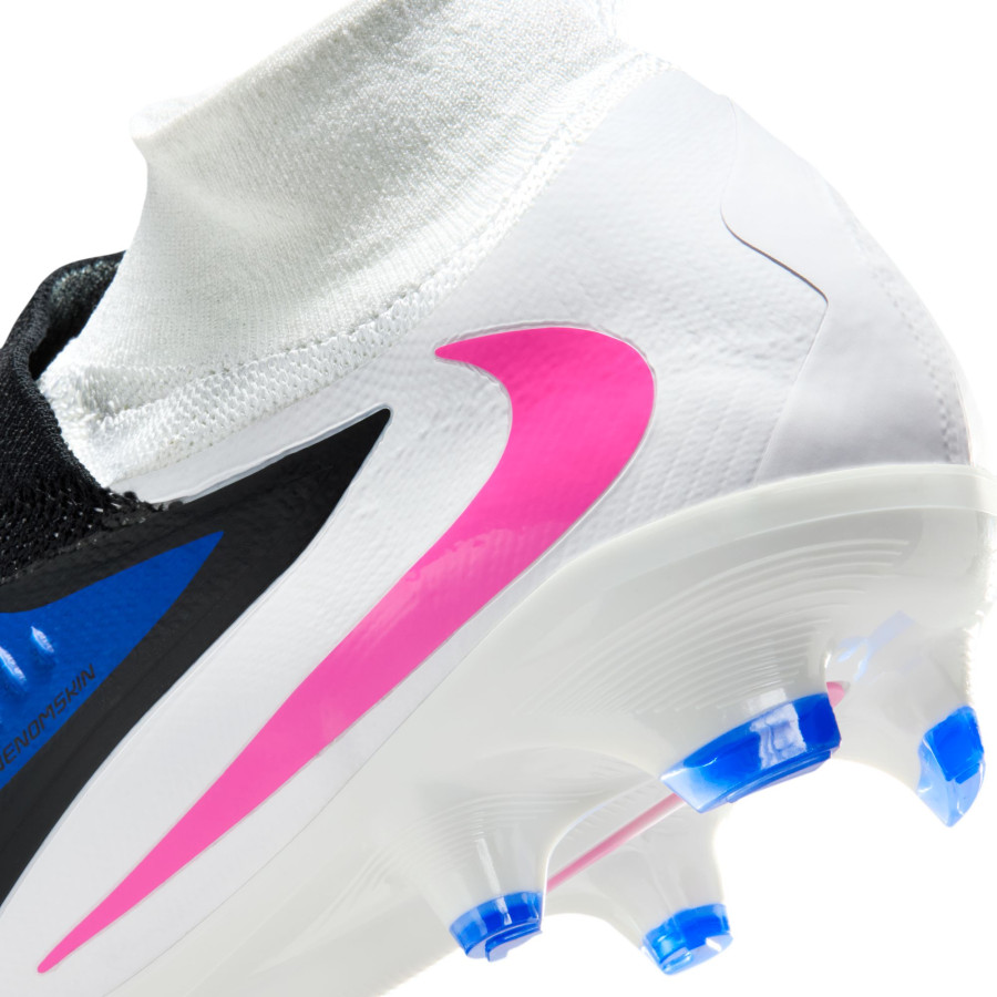 Nike Phantom 6 montante Pro FG bleu rose