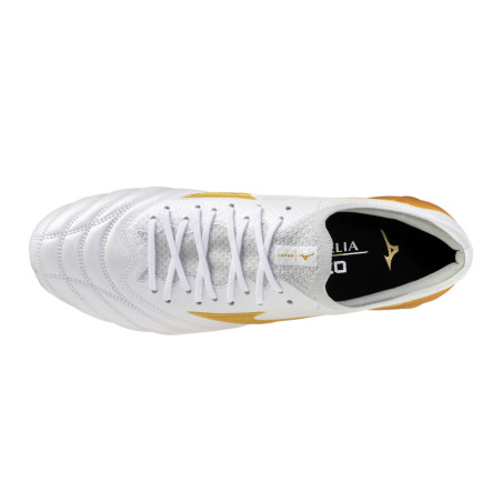 Mizuno Morelia Neo IV Beta Japan FG blanc or