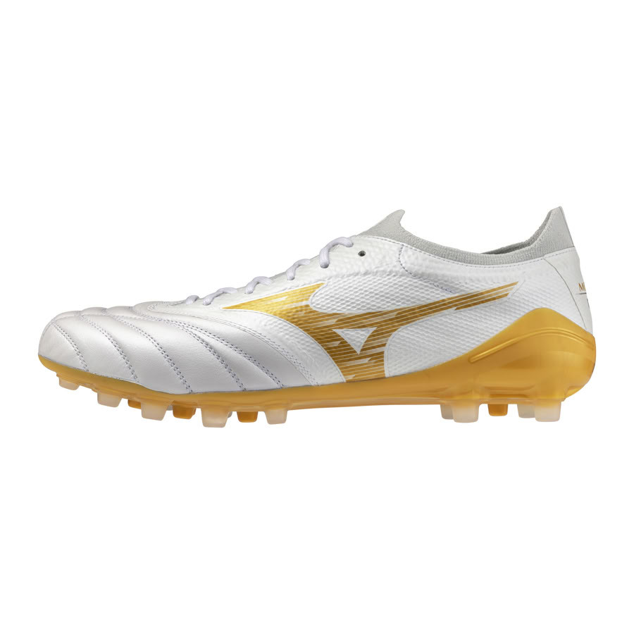 Mizuno Morelia Neo IV Beta Elite AG blanc or