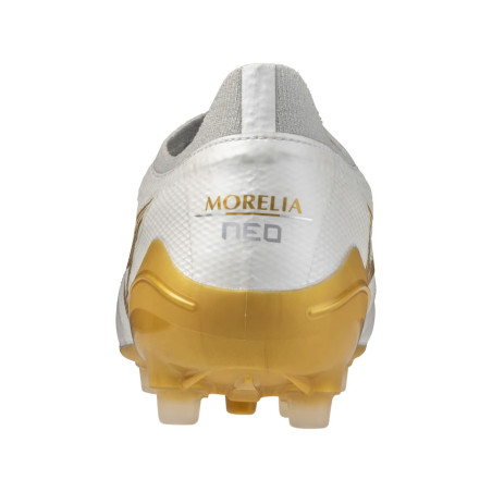 Mizuno Morelia Neo IV Beta Elite AG blanc or