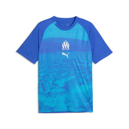 Maillot avant match OM bleu