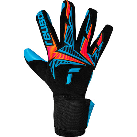 Gants gardien Reusch Attrakt Freegel Aqua noir bleu