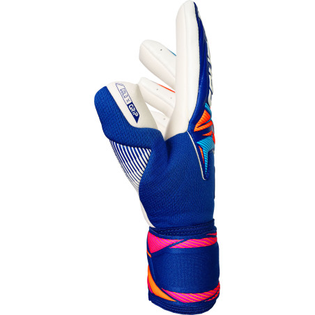 Gants gardien Reusch Attrakt Gold X NC bleu orange