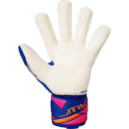 Gants gardien Reusch Attrakt Gold X NC bleu orange