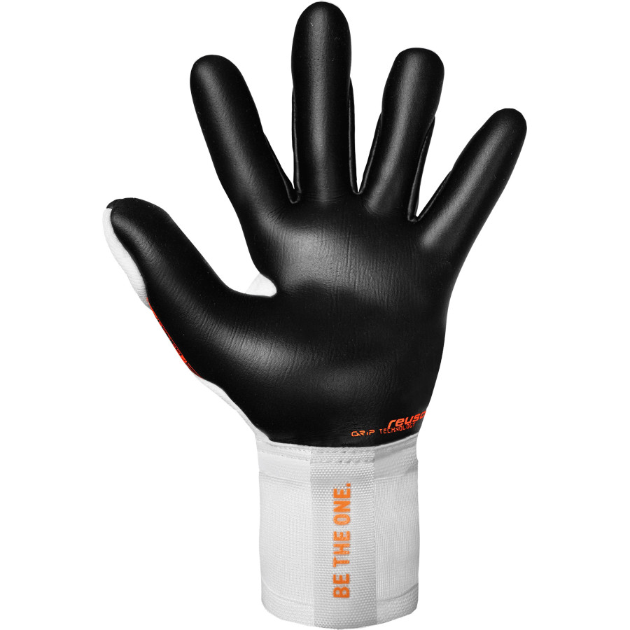Gants gardien Reusch Attrakt Freegel Gold X blanc orange