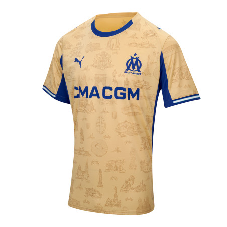 Maillot OM ÉDITION SPÉCIALE or 2025/26