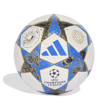 Mini-ballon adidas Ligue des Champions blanc bleu 2025/26