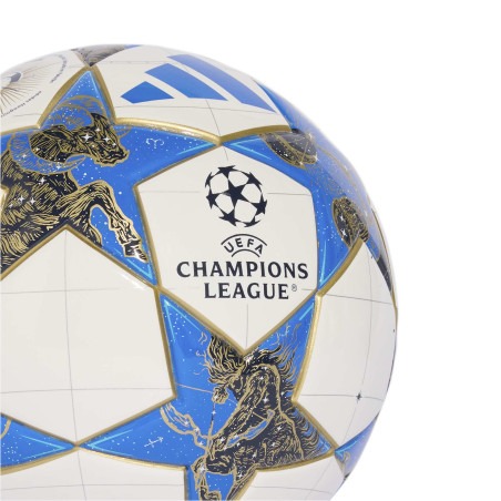 Mini-ballon adidas Ligue des Champions blanc bleu 2025/26