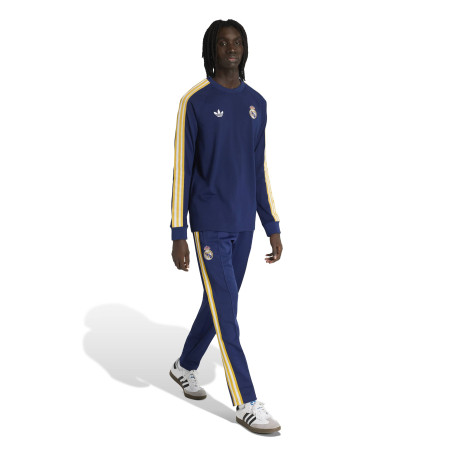 Sweat Real Madrid Retro Originals bleu jaune