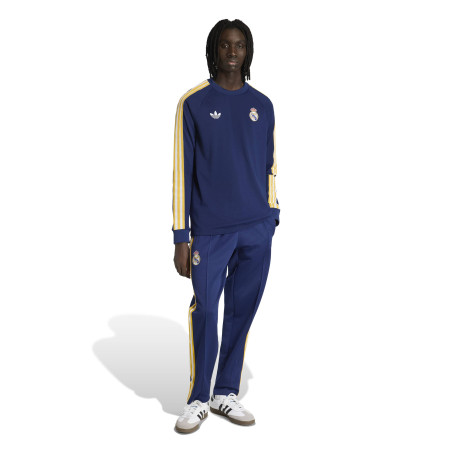 Sweat Real Madrid Retro Originals bleu jaune