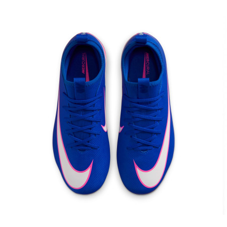 Nike Air Zoom Mercurial Vapor 16 Academy junior FG/MG bleu rose