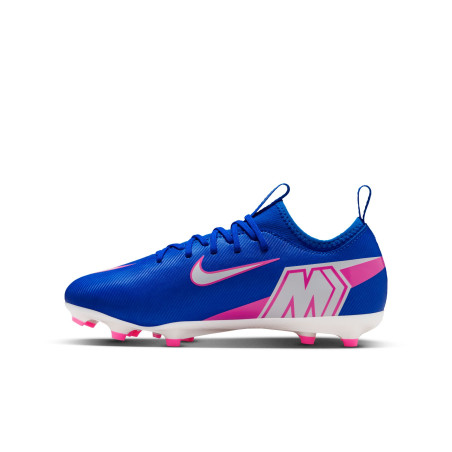 Nike Air Zoom Mercurial Vapor 16 Academy junior FG/MG bleu rose