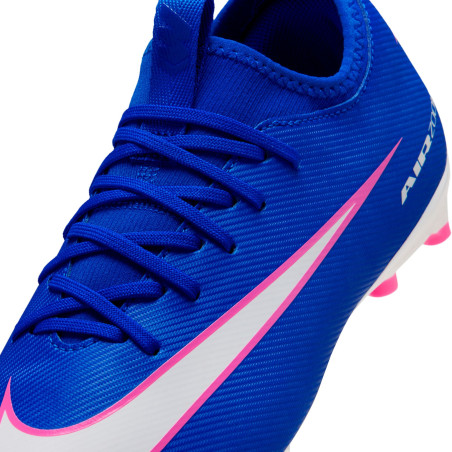 Nike Air Zoom Mercurial Vapor 16 Academy junior FG/MG bleu rose