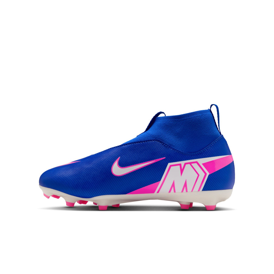 Nike Air Zoom Mercurial Superfly 10 Academy junior FG/MG bleu rose