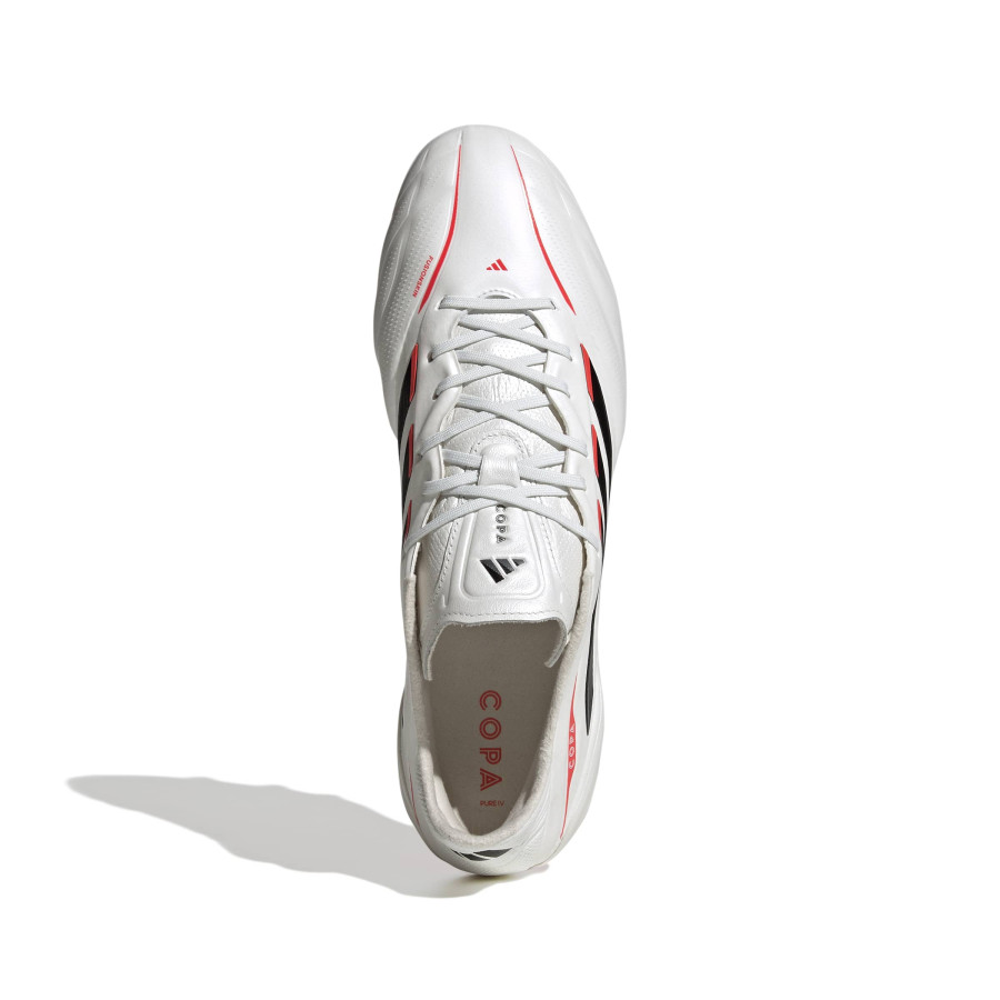 adidas Copa Pure IV Elite FG blanc rouge