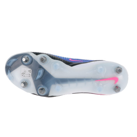 Nike Phantom 6 montante Elite SG-Pro sans Anti-Clog bleu rose