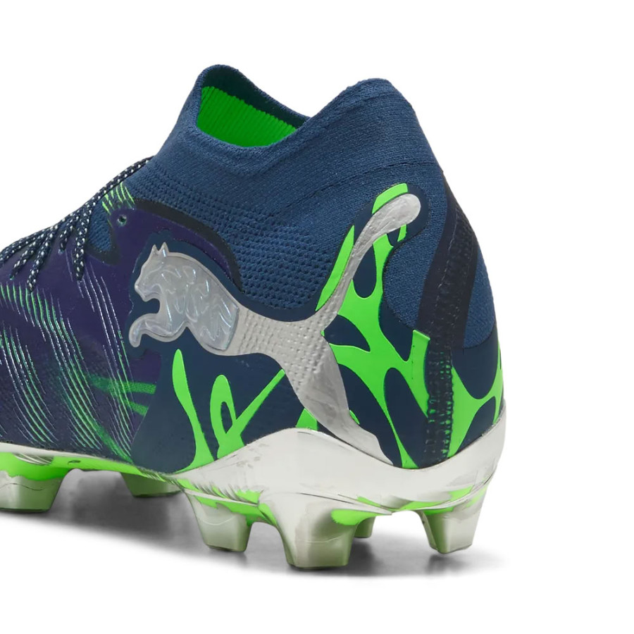 Puma Future 9 Ultimate Cosmic Art FG bleu vert