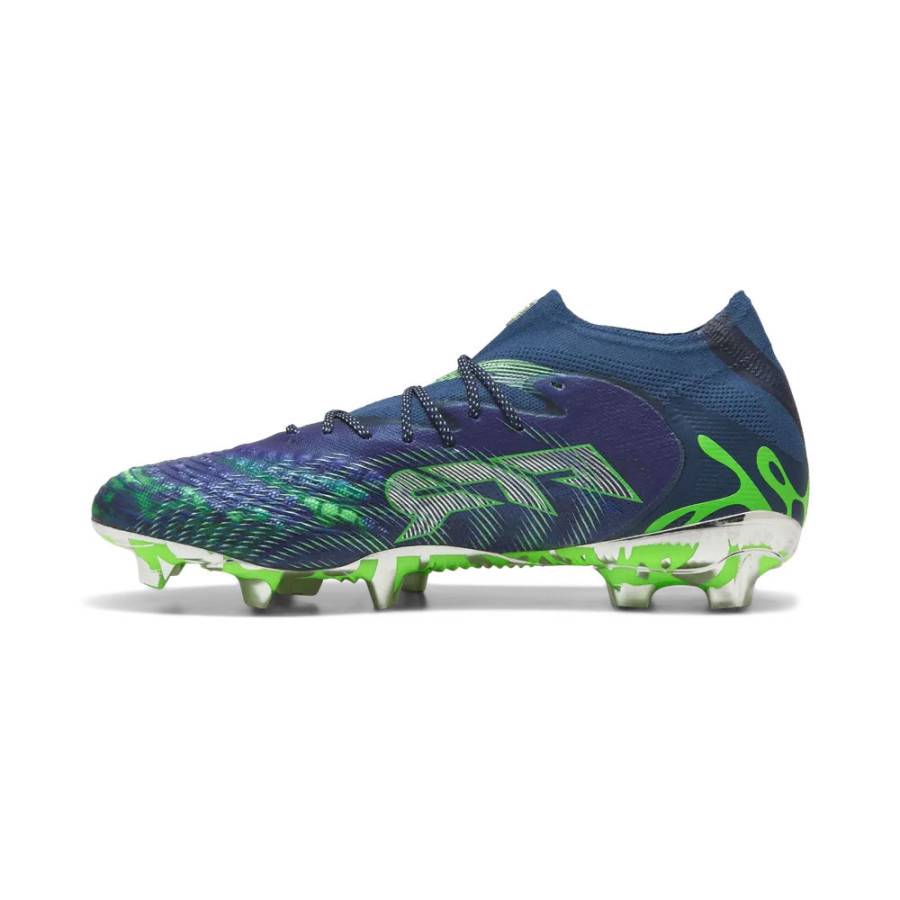 Puma Future 9 Ultimate Cosmic Art FG bleu vert