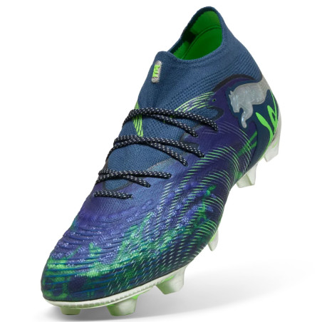 Puma Future 9 Ultimate Cosmic Art FG bleu vert