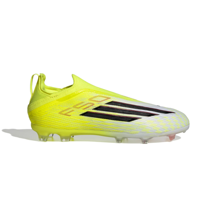 adidas F50 LaceLess Elite junior FG jaune blanc