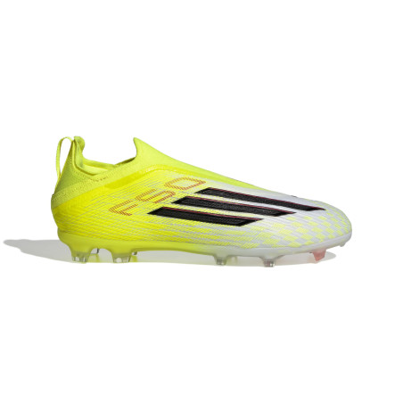 adidas F50 LaceLess Elite junior FG jaune blanc