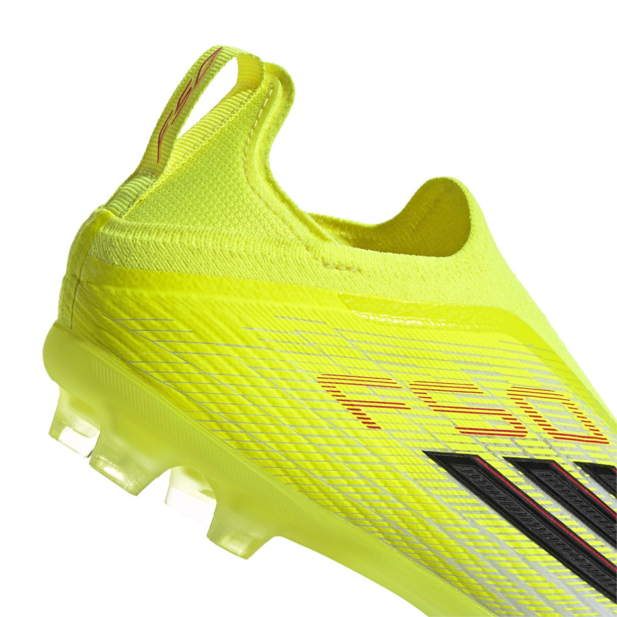 adidas F50 LaceLess Elite junior FG jaune blanc