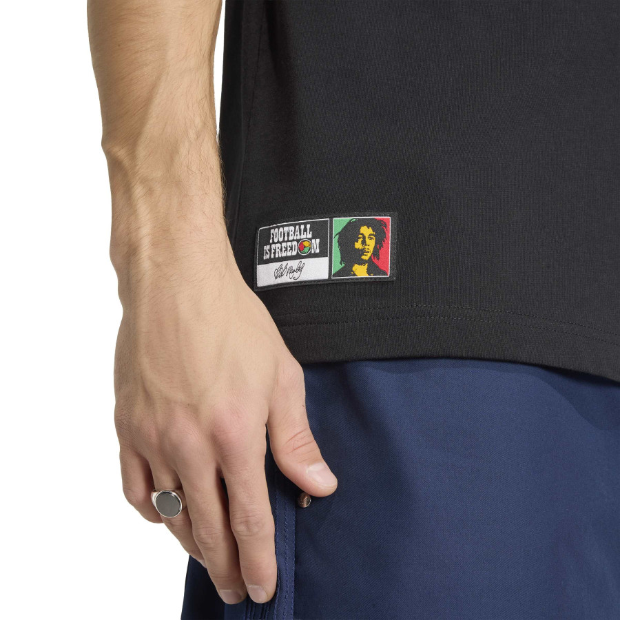 T-shirt Jamaïque noir