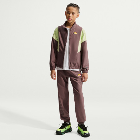 Ensemble survêtement junior Nike x Mbappé woven marron vert