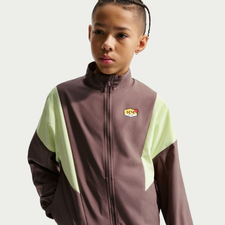 Ensemble survêtement junior Nike x Mbappé woven marron vert