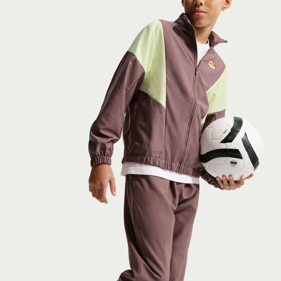 Ensemble survêtement junior Nike x Mbappé woven marron vert