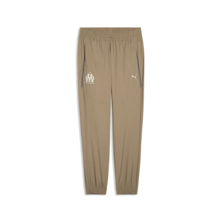 Pantalon survêtement OM PumaTech Woven beige