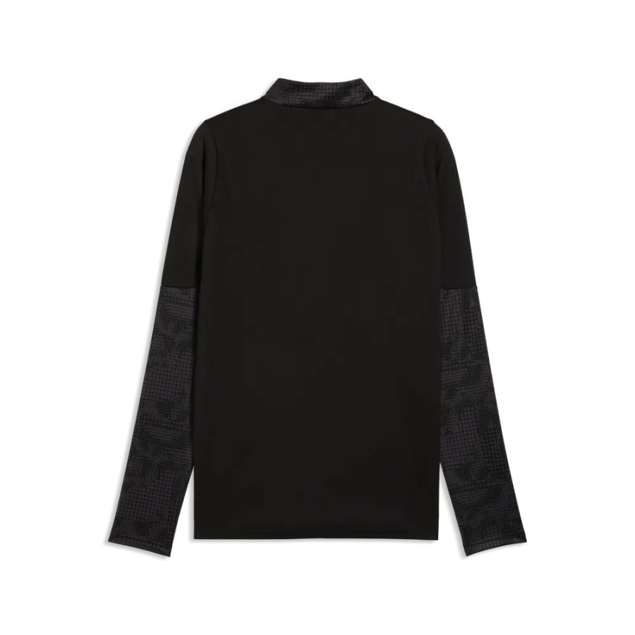 Sweat zippé OM noir bleu