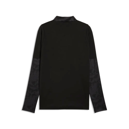 Sweat zippé OM noir bleu