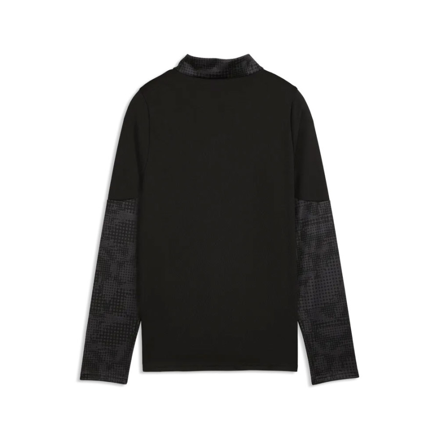 Sweat zippé junior OM noir bleu