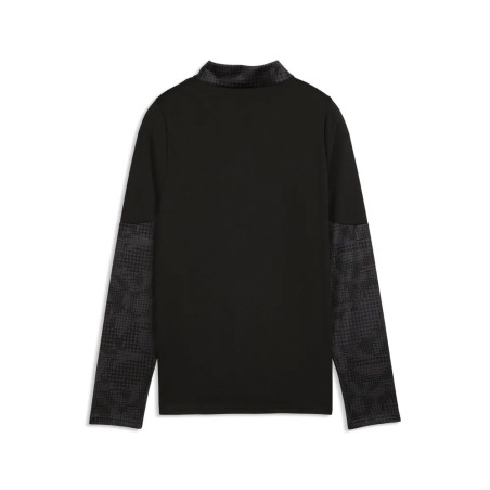 Sweat zippé junior OM noir bleu