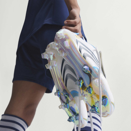 adidas F50 Messi Elite FG Tunit blanc bleu