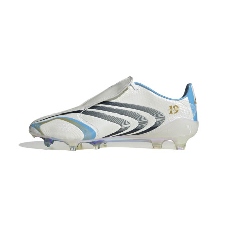 adidas F50 Messi Elite FG Tunit blanc bleu