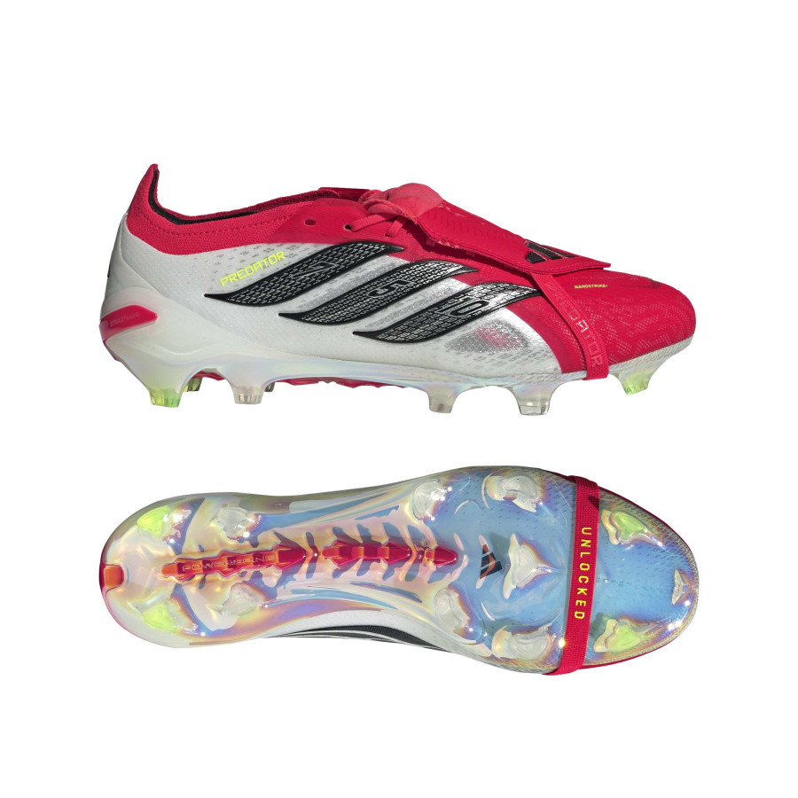 adidas Predator Elite Unlocked FT FG rouge blanc